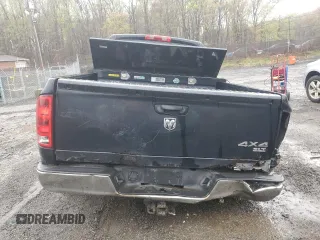 2006 Dodge 1500 ST with VIN 1D7HU18N26J126740, listed as a Copart auction lot 51747345 with 165,521 mi miles and Salvage Title. Bid and sale history available at carsss.com. Image 6.