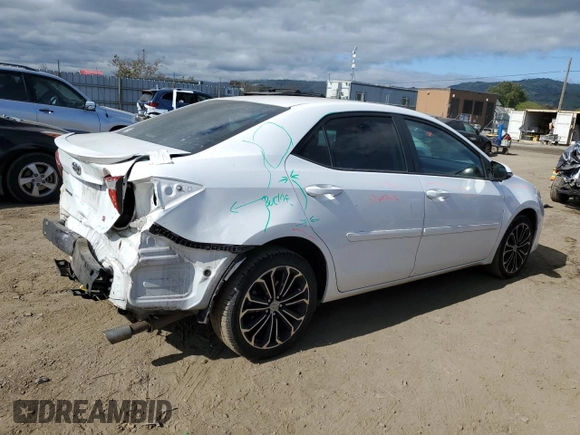 2016 Toyota Corolla L with VIN 5YFBURHE0GP516182, listed as a Copart auction lot 53339255 with 98,529 mi miles and Salvage Title. Bid and sale history available at DreamBid. Image 3.