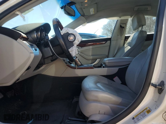 2010 Cadillac CTS Luxury with VIN 1G6DE5EG6A0145926, listed as a Copart auction lot 50215255 with 132,604 mi miles and Salvage Title. Bid and sale history available at carsss.com. Image 7.