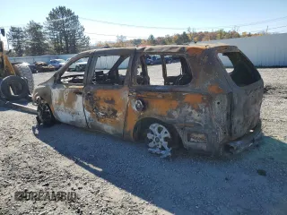 2014 Kia Sedona EX with VIN KNDMH4C71E6544358, listed as a Copart auction lot 77461344 with Not Provided miles and Non Repairable. Bid and sale history available at carsss.com. Image 2.