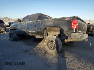 2015 Chevrolet Silverado 1500 LTZ with VIN 1GCVKSECXFZ265138, listed as a Copart auction lot 43598575 with 80,872 mi miles and Salvage Title. Bid and sale history available at carsss.com. Image 2.