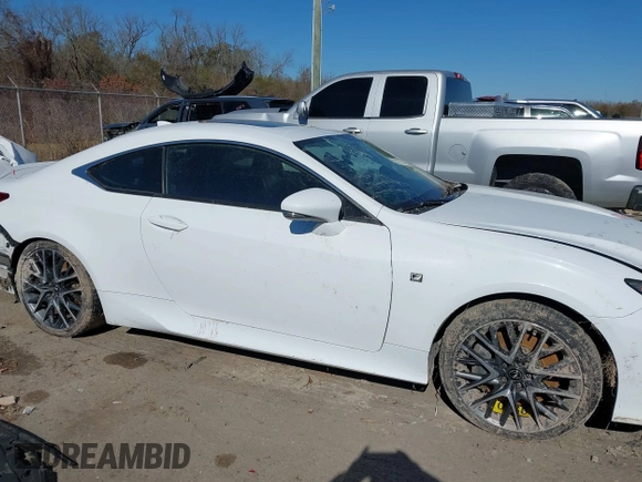 2015 Lexus RC 350 F Sport with VIN JTHHE5BC0F5004911, listed as a IAAI auction lot 41360291 with Not provided miles and . Bid and sale history available at DreamBid. Image 12.
