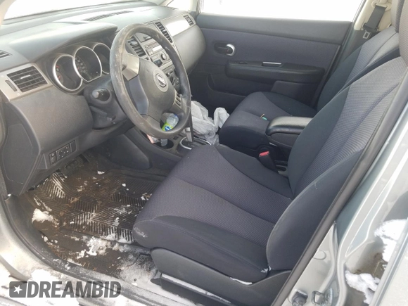 2007 Nissan Versa 1.8 S with VIN 3N1BC13E57L437120, listed as a Copart auction lot 44674835 with 103,000 mi miles and Salvage Title. Bid and sale history available at carsss.com. Image 7.