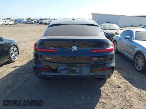 2020 BMW X4 M40i with VIN 5UX2V5C04L9D26548, listed as a IAAI auction lot 42473480 with Not provided miles and . Bid and sale history available at DreamBid. Image 16.