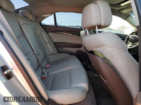 2013 Cadillac ATS Premium with VIN 1G6AF5SX5D0159907, listed as a Copart auction lot 83404814 with 0 mi miles and Salvage Title. Bid and sale history available at carsss.com. Image 11.