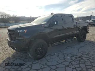 2021 Chevrolet Silverado 1500 LT Trail Boss with VIN 1GCPYFEL3MZ151994, listed as a Copart auction lot 47074995 with 112,613 mi miles and Clean Title. Bid and sale history available at DreamBid. Image 1.