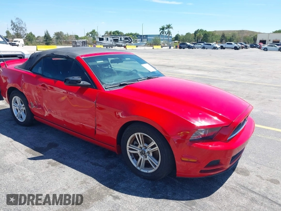 2014 Ford Mustang V6 with VIN 1ZVBP8EM8E5234165, listed as a IAAI auction lot 41845442 with 78,929 mi miles. Bid and sale history available at carsss.com. Image 1.