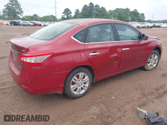 2014 Nissan Sentra SR z VIN 3N1AB7AP1EY288677, wystawiony jako IAAI lot #41973111 z przebiegiem Nie podano mil oraz . Historia ofert i sprzedaży dostępna na DreamBid. Obrazek 4.