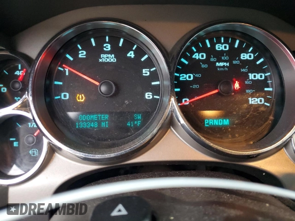 2013 GMC Sierra 1500 SLE with VIN 1GTR2VE73DZ314683, listed as a Copart auction lot 49821255 with 133,348 mi miles and Salvage Title. Bid and sale history available at DreamBid. Image 9.