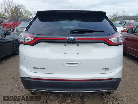 2018 Ford Edge SEL with VIN 2FMPK4J86JBB78799, listed as a IAAI auction lot 42116587 with 81,884 mi miles. Bid and sale history available at carsss.com. Image 16.