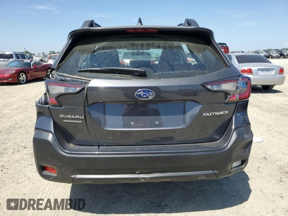 2024 Subaru Outback with VIN 4S4BTAAC4R3109860, listed as a Copart auction lot 54269705 with 5,188 mi miles and Salvage title. Bid and sale history available at DreamBid. Image 6.
