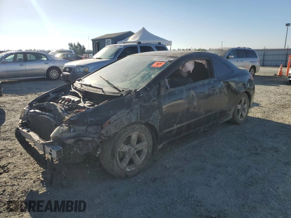 2008 Honda Civic Cpe EX-L with VIN 2HGFG12978H563658, listed as a Copart auction lot 70057354 with 0 mi miles and Salvage Title. Bid and sale history available at carsss.com. Image 1.