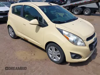 2013 Chevrolet Spark LT with VIN KL8CD6S99DC579079, listed as a IAAI auction lot 42090297 with 101,985 mi miles. Bid and sale history available at carsss.com. Image 1.