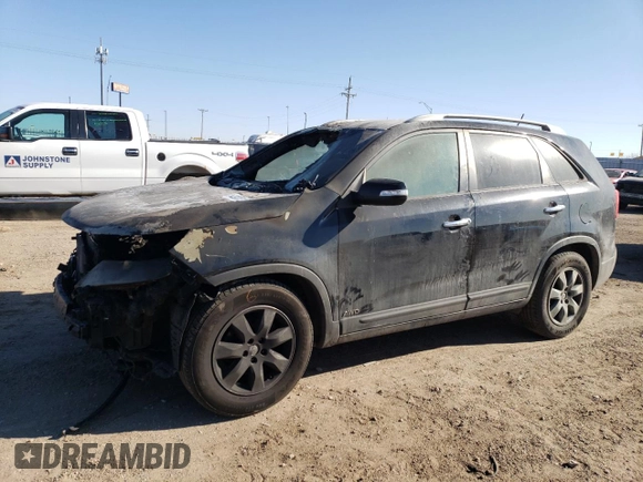 2012 Kia Sorento LX with VIN 5XYKTCA63CG195594, listed as a Copart auction lot 43026195 with Not Provided miles and Salvage Title. Bid and sale history available at DreamBid. Image 1.