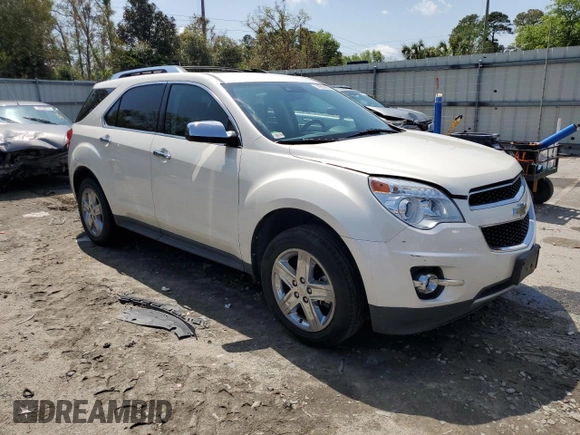 2014 Chevrolet Equinox LTZ with VIN 1GNALDEK5EZ135644, listed as a Copart auction lot 51058905 with 112,736 mi miles and Salvage Title. Bid and sale history available at carsss.com. Image 4.
