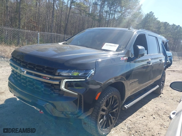 2022 Chevrolet Suburban Z71 with VIN 1GNSKDKD5NR110949, listed as a IAAI auction lot 41556533 with 68,141 mi miles. Bid and sale history available at carsss.com. Image 19.