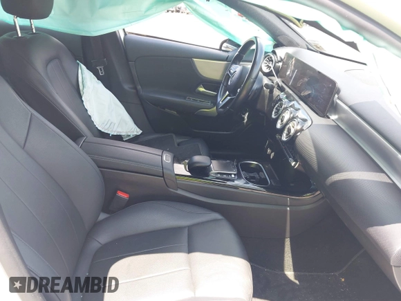 2022 Mercedes-Benz A 220 with VIN W1K3G4FB6NJ360938, listed as a IAAI auction lot 42541917 with 49,854 mi miles and . Bid and sale history available at DreamBid. Image 5.