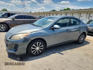 2013 Mazda 3 i SV with VIN JM1BL1TFXD1771734, listed as a Copart auction lot 63182625 with 171,999 mi miles and Salvage title. Bid and sale history available at DreamBid. Image 1.