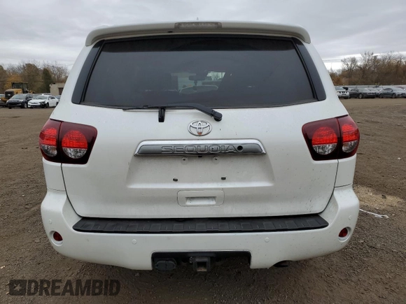 2019 Toyota Sequoia Platinum with VIN 5TDDY5G19KS165616, listed as a Copart auction lot 78350474 with 63,889 mi miles and Salvage Title. Bid and sale history available at carsss.com. Image 6.