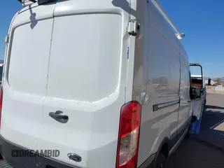 2023 Ford Transit Cargo with VIN 1FTBR1C80PKA15201, listed as a IAAI auction lot 41842600 with 19,052 mi miles. Bid and sale history available at carsss.com. Image 4.