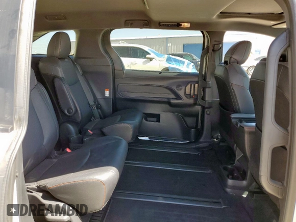 2023 Toyota Sienna XSE with VIN 5TDXSKFC2PS077885, listed as a Copart auction lot 49737895 with 56,881 mi miles and Salvage Title. Bid and sale history available at carsss.com. Image 11.