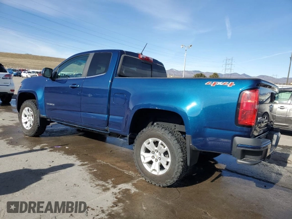 2019 Chevrolet Colorado 4WD LT with VIN 1GCHTCEN1K1124100, listed as a Copart auction lot 48558675 with 25,865 mi miles and Salvage Title. Bid and sale history available at carsss.com. Image 2.