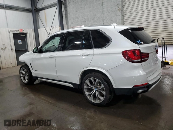 2017 BMW X5 xDrive50i with VIN 5UXKR6C57H0J84002, listed as a Copart auction lot 62474004 with 109,029 mi miles and Salvage title. Bid and sale history available at DreamBid. Image 2.