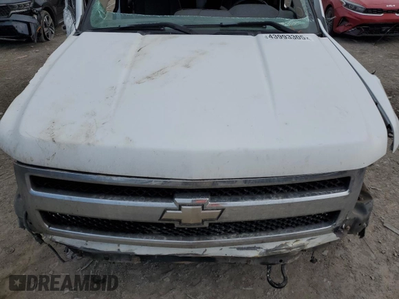 2007 Chevrolet Silverado 1500 LT w/1LT with VIN 2GCEC19C571585382, listed as a Copart auction lot 43993305 with 0 mi miles and Salvage Title. Bid and sale history available at carsss.com. Image 12.