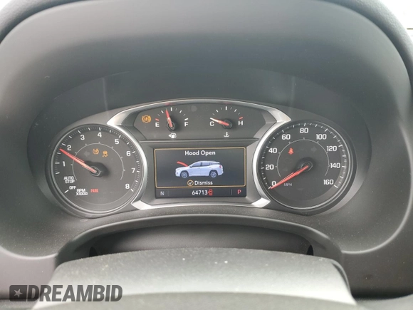 2020 GMC Terrain Denali with VIN 3GKALXEX1LL141889, listed as a Copart auction lot 61085625 with 64,713 mi miles and Salvage title. Bid and sale history available at DreamBid. Image 9.