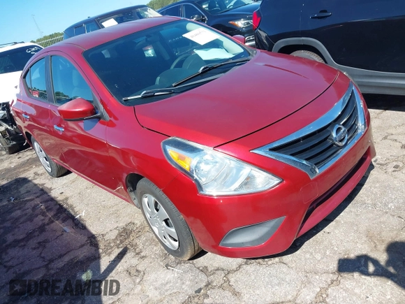 2016 Nissan Versa S with VIN 3N1CN7AP9GL808687, listed as a IAAI auction lot 40480531 with 111,484 mi miles and . Bid and sale history available at DreamBid. Image 1.