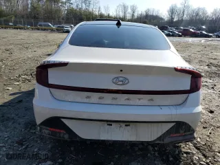 2023 Hyundai Sonata SEL with VIN KMHL14JA9PA327876, listed as a Copart auction lot 43873315 with 27,186 mi miles and Salvage Title. Bid and sale history available at carsss.com. Image 6.