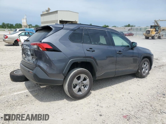 2024 Toyota RAV4 XLE with VIN 2T3P1RFV6RC481451, listed as a Copart auction lot 58316955 with 6,652 mi miles and Salvage title. Bid and sale history available at DreamBid. Image 3.