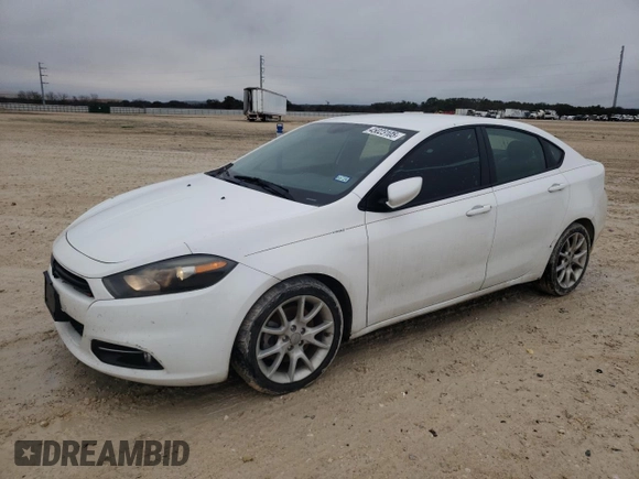 2013 Dodge Dart SXT with VIN 1C3CDFBH4DD343887, listed as a Copart auction lot 45023105 with 152,961 mi miles and Salvage Title. Bid and sale history available at carsss.com. Image 1.