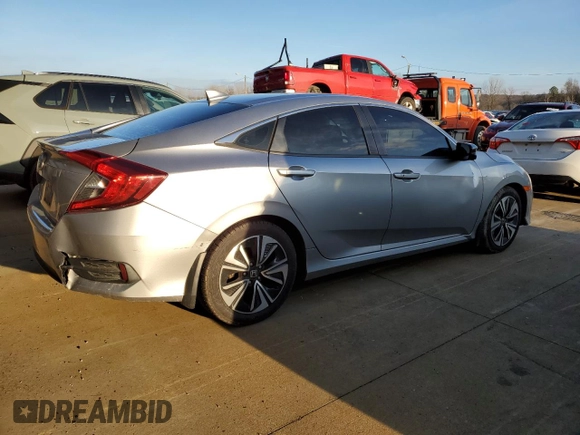 2016 Honda Civic EX-L with VIN 19XFC1F75GE025800, listed as a Copart auction lot 84600314 with 80,514 mi miles and Salvage title. Bid and sale history available at DreamBid. Image 3.