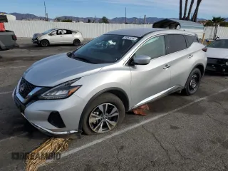 2023 Nissan Murano S with VIN 5N1AZ2AS8PC120302, listed as a Copart auction lot 42120555 with 53,269 mi miles and Non repairable. Bid and sale history available at DreamBid. Image 1.