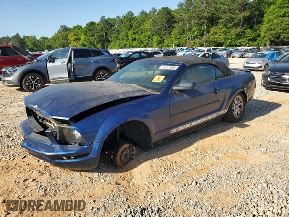 2008 Ford Mustang Deluxe with VIN 1ZVHT84N685204389, listed as a Copart auction lot 53347695 with Not Provided miles and Clean Title. Bid and sale history available at carsss.com. Image 1.