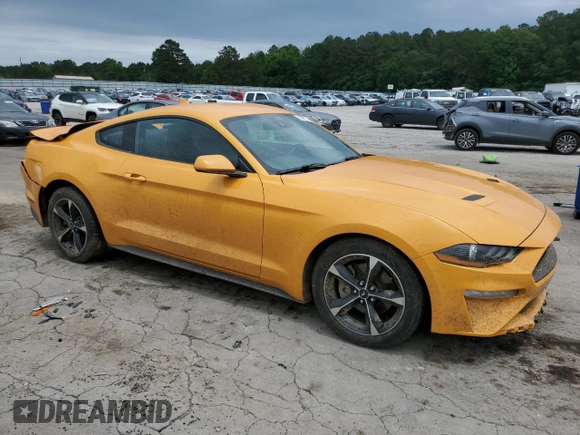 2022 Ford Mustang EcoBoost with VIN 1FA6P8TH6N5146134, listed as a Copart auction lot 55947675 with 60,364 mi miles and Salvage title. Bid and sale history available at DreamBid. Image 4.