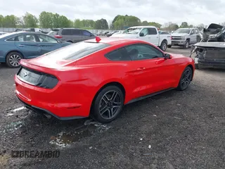 2022 Ford Mustang EcoBoost with VIN 1FA6P8TH4N5102519, listed as a IAAI auction lot 41922347 with 49,454 mi miles. Bid and sale history available at carsss.com. Image 4.