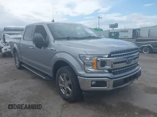 2020 Ford F-150 XL with VIN 1FTEW1CP7LFB28014, listed as a IAAI auction lot 41909984 with 50,815 mi miles. Bid and sale history available at carsss.com. Image 1.