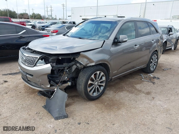 2014 Kia Sorento SX Limited with VIN 5XYKWDA72EG434206, listed as a IAAI auction lot 41504797 with 190,569 mi miles. Bid and sale history available at carsss.com. Image 22.