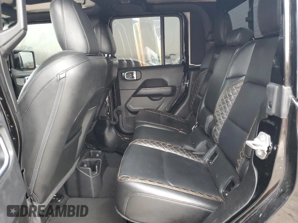 2022 Jeep Gladiator Overland with VIN 1C6HJTFG2NL129862, listed as a Copart auction lot 86254394 with 98,151 mi miles and Salvage title. Bid and sale history available at DreamBid. Image 21.