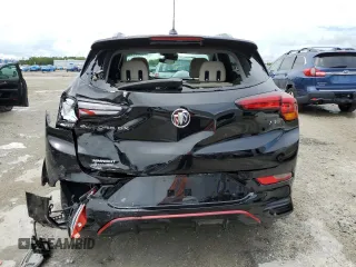 2021 Buick Encore GX Select with VIN KL4MMDS26MB170752, listed as a Copart auction lot 58847145 with 26,631 mi miles and Salvage title. Bid and sale history available at DreamBid. Image 6.
