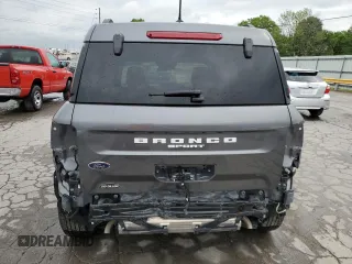 2023 Ford Bronco Sport Big Bend z VIN 3FMCR9B67PRE22863, wystawiony jako Copart lot #58370985 z przebiegiem 15 568 mil mil oraz Szkoda całkowita • Salvage title. Historia ofert i sprzedaży dostępna na DreamBid. Obrazek 6.