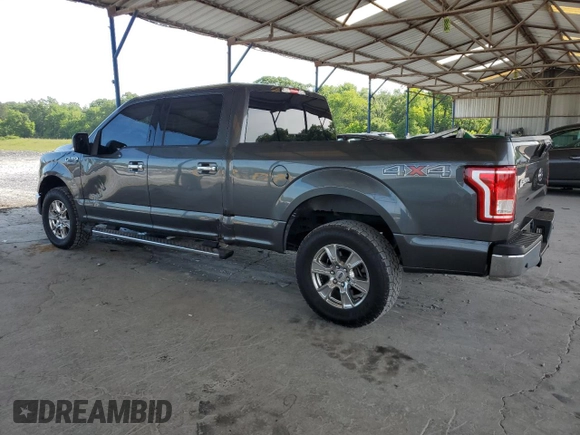 2017 Ford F-150 XL with VIN 1FTFW1EFXHFC51080, listed as a Copart auction lot 56466455 with 87,235 mi miles and Salvage title. Bid and sale history available at DreamBid. Image 2.