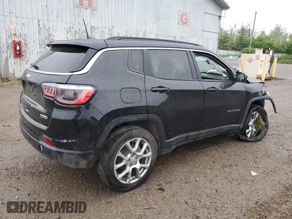 2022 Jeep Compass Latitude Lux с VIN 3C4NJDFB7NT219096, выставлен на аукционе Copart как лот 57703855 с пробегом 42 108 миль миль и На запчасти • Non repairable. История ставок и продаж доступна на DreamBid. Изображение 3.