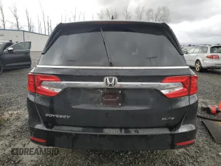 2020 Honda Odyssey Elite with VIN 5FNRL6H99LB069683, listed as a Copart auction lot 47960495 with Not Provided miles and Salvage Title. Bid and sale history available at DreamBid. Image 6.
