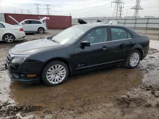 2010 Ford Fusion Hybrid with VIN 3FADP0L3XAR101251, listed as a Copart auction lot 46991945 with 201,730 mi miles and Salvage Title. Bid and sale history available at carsss.com. Image 1.