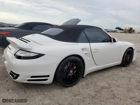 2012 Porsche 911 Turbo S with VIN WP0CD2A90CS773389, listed as a Copart auction lot 75058914 with 0 mi miles and Non Repairable. Bid and sale history available at carsss.com. Image 3.