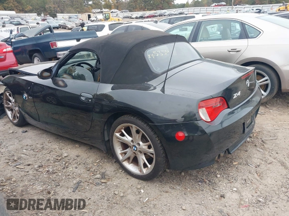 2008 BMW Z4 3.0i z VIN 4USBU33518LW76029, wystawiony jako IAAI lot #40755962 z przebiegiem 112 963 mil mil oraz . Historia ofert i sprzedaży dostępna na DreamBid. Obrazek 3.