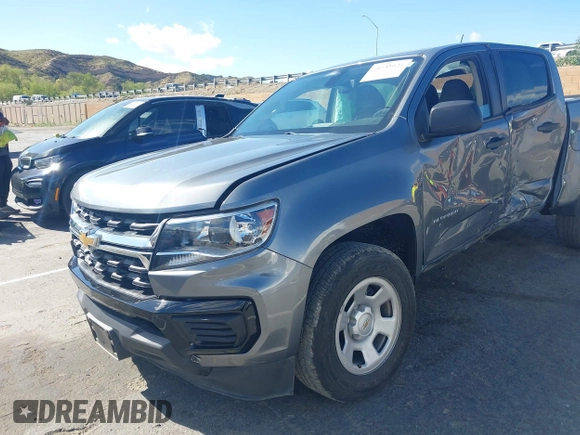 2021 Chevrolet Colorado 2WD Work Truck z VIN 1GCGSBEA5M1130412, wystawiony jako IAAI lot #41935021 z przebiegiem 56 475 mil mil oraz . Historia ofert i sprzedaży dostępna na DreamBid. Obrazek 17.